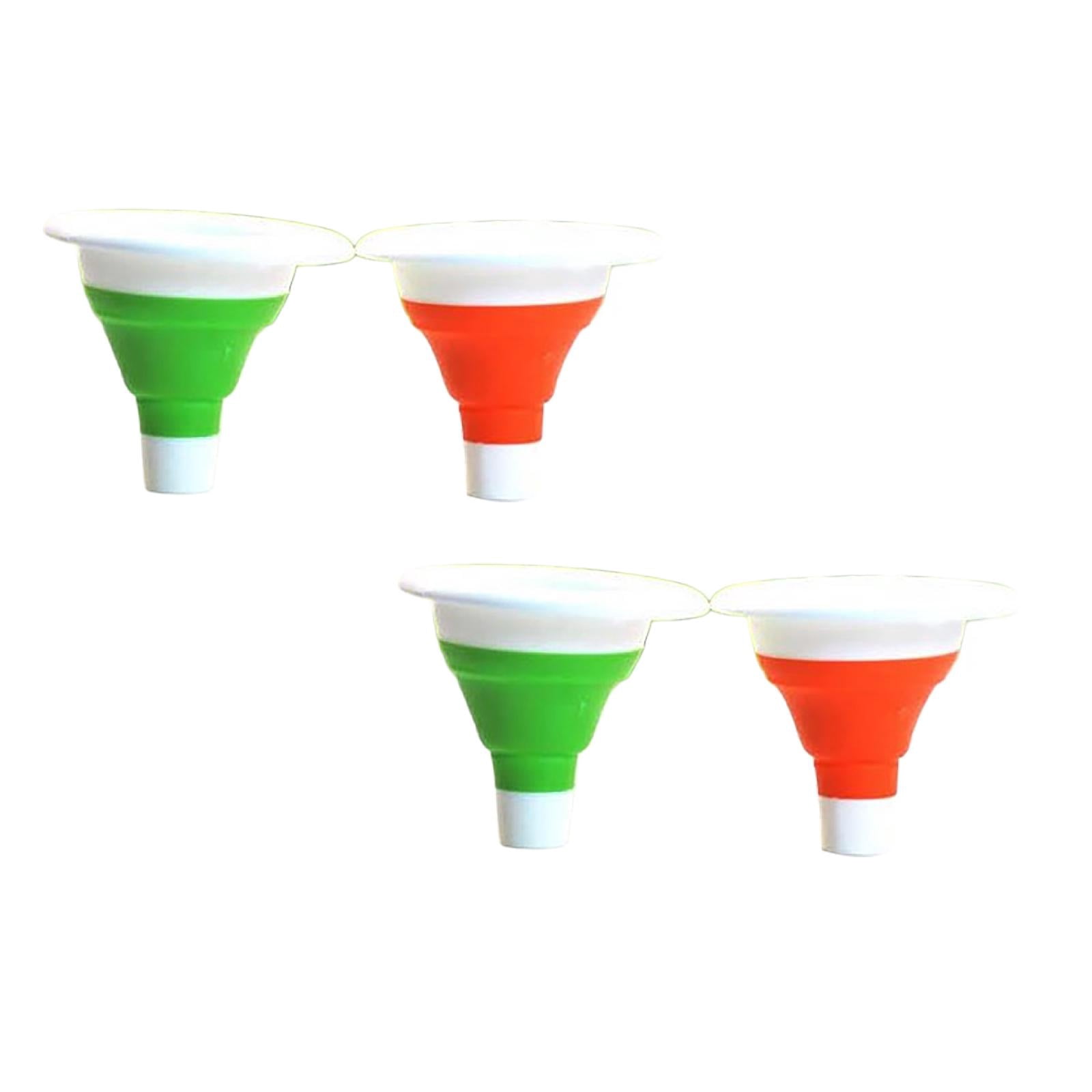 Food Grade Silicone Collapsible Funnel,Kitchen Gadgets Accessories,3 ...