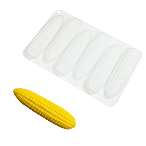 Food Grade Silicone Corn Shape Dessert Molds for Baking Mousse Cake and Pastries