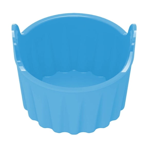 Food Grade Silicone Egg Poacher Cups, Non-Stick Easy Release Round Ramekins for Air Fryer, Baking, Poached Eggs, Souffle, and Muffin Tin, 4-Pack