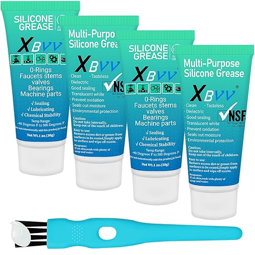 Food Grade Silicone Grease Lubricant for Plumber Faucet Valve Pool