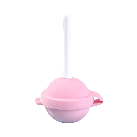 Food Grade Silicone Ice Cream & Lollipop Mold, Reusable Freezer Ice Cube Tray, Baby Complementary Food Frozen Mold for Kitchen Summer Use（Pink)