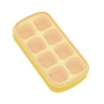 thumbnail image 1 of Food Grade Silicone Ice Cubes Trays with Lids, Set of 2 Stackable Freezer Molds for Easy Release and Storage, 1 of 1
