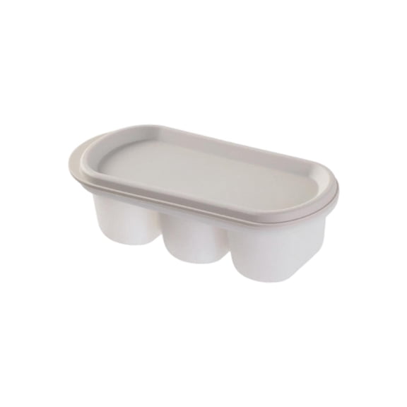 Food-Grade Silicone Ice Tray with Lid - Reusable Cold Beverage Maker for Ice Cubes, DIY Frozen Snacks & Herb Storage, Dishwasher Safe Multipurpose Kitchen Tool