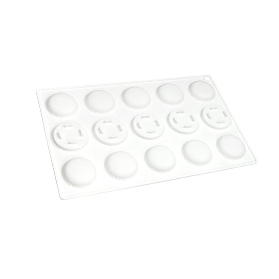 Food Grade Silicone Macaron Chocolate Molds 15 Cavities Multipurpose Kitchen Tool