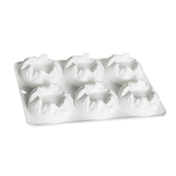 Food Grade Silicone Mold for Artistic Snow Mountain Cake and Pastry Baking Tool