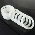 thumbnail image 1 of Food Grade Silicone O-Ring 3 3.5mm Thickness White Rubber Seal Ring Heat-Resistant 10-85mm Outer Dia, 1 of 5