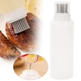 thumbnail image 1 of Food - Grade Silicone Oil Brush Bottle, Soft Heat - Resistant, Reusable Basting Tool with Scale, Outdoor Grill Oil Dispenser, Kitchen Squeeze Bottle, 1 of 3