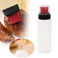 thumbnail image 1 of Food - Grade Silicone Oil Brush Bottle, Soft Heat - Resistant, Reusable Basting Tool with Scale, Outdoor Grill Oil Dispenser, Kitchen Squeeze Bottle, 1 of 5