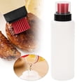 thumbnail image 1 of Food - Grade Silicone Oil Brush Bottle, Soft Heat - Resistant, Reusable Basting Tool with Scale, Outdoor Grill Oil Dispenser, Kitchen Squeeze Bottle, 1 of 4