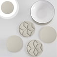 thumbnail image 1 of Food Grade Silicone Placemat Round Heat Resistant Pot Holder Non Slip Dishwasher Safe for Dining Table Kitchen Countertop Protection Topliu, 1 of 8