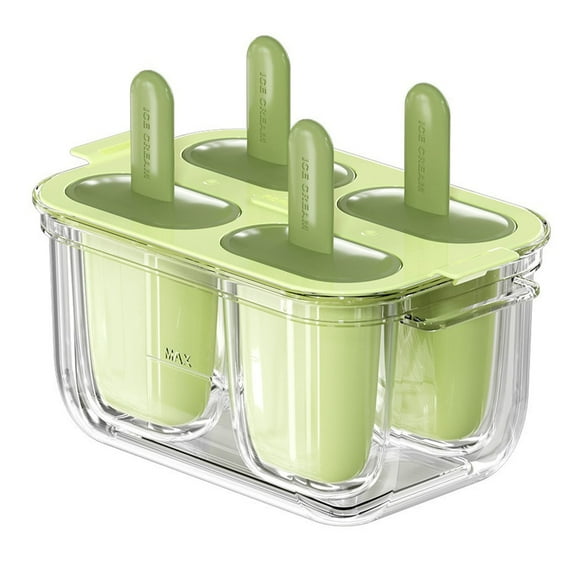 Food Grade Silicone Popsicles Mold for Homemade Ice Cream Double Layer Ice Maker Mould