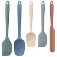 thumbnail image 1 of Food Grade Silicone Rubber Spatula Set, TAIMASI 5 Pcs Kithen Cooking Mixing Utensil Set, BPA-Free High Heat Resistant Non Stick Dishwasher-Mixed Color 02, 1 of 8