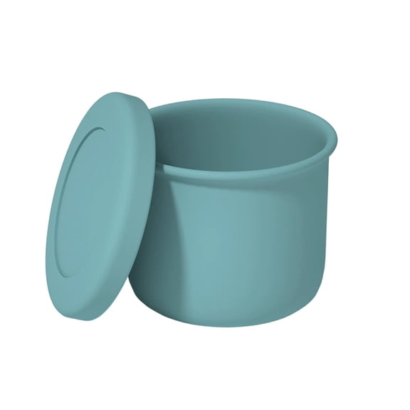 Food Grade Silicone Small Storage Cups Airtight Leak Proof Condiment Containers Reusable Freezer Microwave Safe