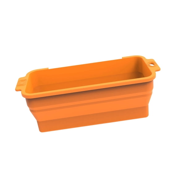 Food Grade Silicones Grease Tray For BBQ Grilling Reusable Nonstick Heat Resistant Barbecue Drip Pan Kitchen Essential