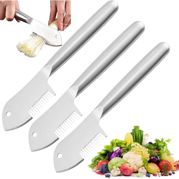 Food-Grade Stainless Steel Julienne Peeler, Precision Blade Vegetable Slicer for Fruit, Potatoes, Carrots - Home Kitchen Meal Prep Tool(3 pcs)Z