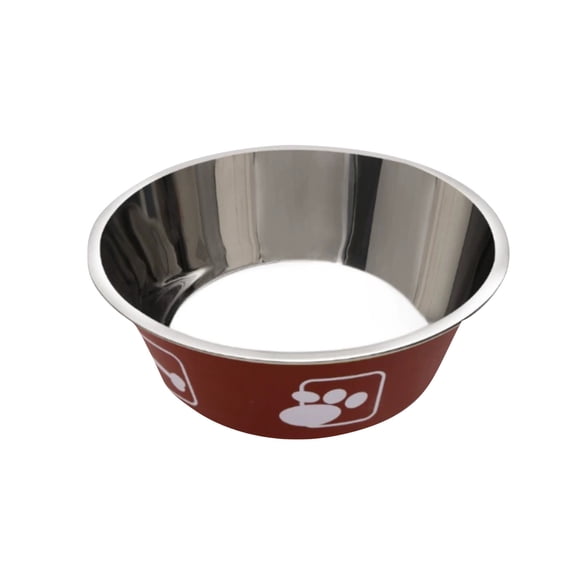 Food-Grade Stainless Steel Pet Bowl – Non-Slip Anti-Spill, Dishwasher-Safe (For Dogs & Cats)