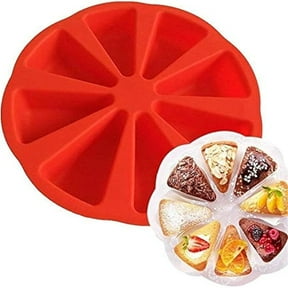Food Grade Triangular Silicone Cake Molds, Non-Stick Baking Cups for Muffins, Cupcakes, Brownies, Oven, Microwave, Kitchen, Home