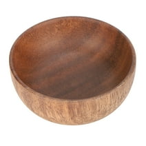 Food Grade Wooden Small Bowl MultiFunction Japanese Dipping Tableware Bowl for Kitchen