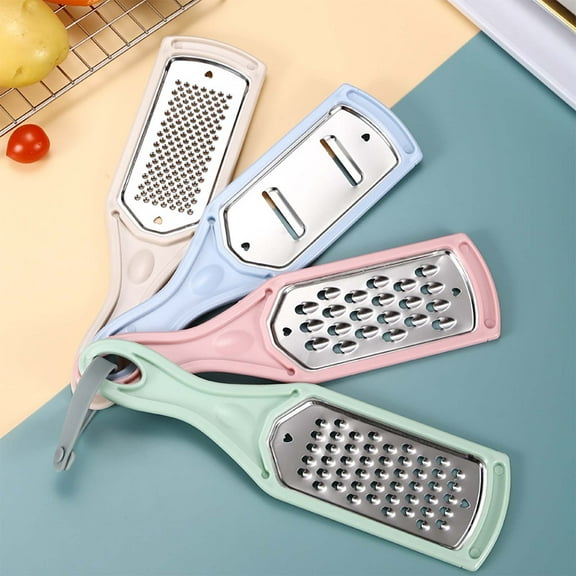 Food Graters for Cheese,Nutmeg,Potato,Ginger and Garlic, Cirtrus, Hand-held Stainless Steel Zester for Kitchen - Pro Multi-purpose Gadgets,Set of 4 Grinders