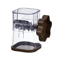 Food Hand Crank Nut Grinder Manual Nut Chopper Efficient Chopping Handheld Chopper Multipurpose Kitchen Tool for Almonds Hazelnuts