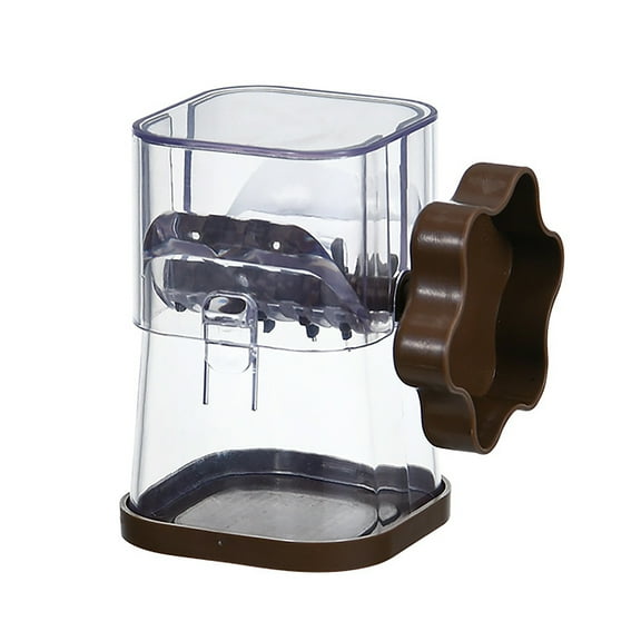 Food Hand Crank Nut Grinder Manual Nut Chopper Efficient Chopping Handheld Chopper Multipurpose Kitchen Tool for Almonds Hazelnuts