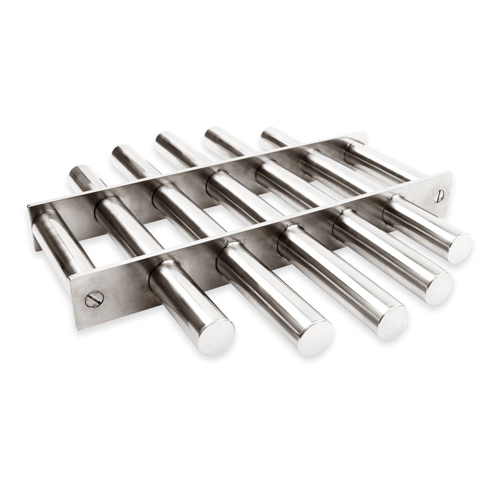 Food Industry Grade Stainless Steel Magnetic Separator Grid - 350mm dia x 40mm - 10,000 Gauss (7 Rods)