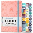 thumbnail image 1 of Clever Fox Food Journal - Daily Food Diary, Meal Planner to Track Calories & Nutrients, Weight Tracker Notebook, A5 (Light Pink), 1 of 6