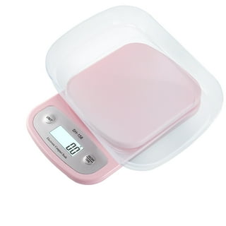 1pc Heart Shaped Kitchen Baking Scale Electronic Food Scale, Pink,  Household Electronic Weight Scale Lb-08
