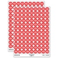 thumbnail image 1 of Food Label Chicken 200+ Round Stickers - Red - Gloss Finish - 0.50" Size, 1 of 3
