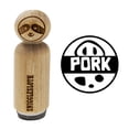 thumbnail image 1 of Food Label Pork Rubber Stamp for Scrapbooking Crafting Stamping - Medium 1 Inch, 1 of 7
