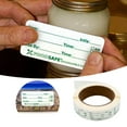 Food Labels Adhesive Removable Food Labels Food Storage Freezer Sticker Paper For Kitchen Food
