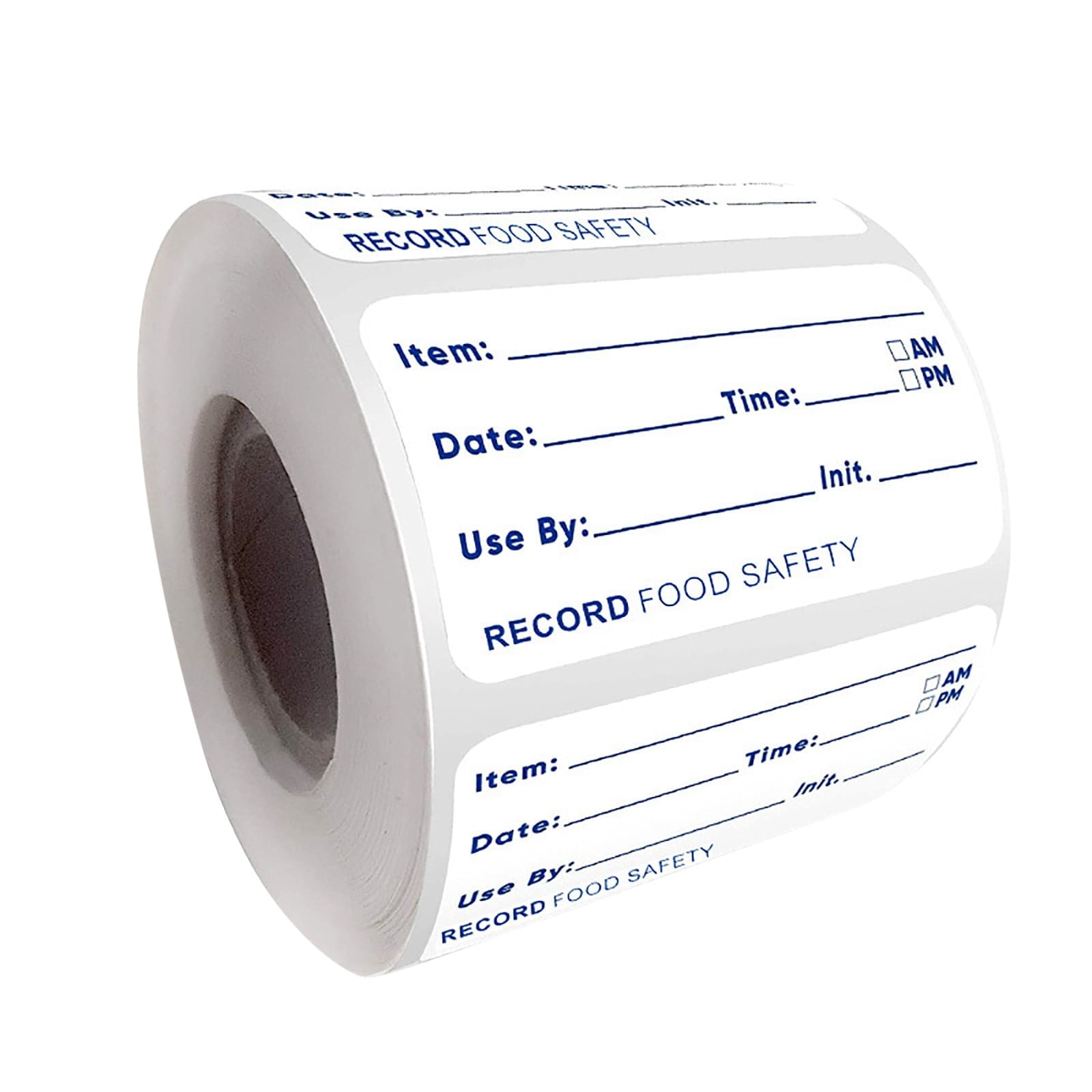 Food Labels Sticker Roll 500 Count 2.5X5.0Cm Dissolvable Expiration ...