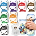 thumbnail image 1 of Food Labels Stickers 7 Day of The Week, Removable Day Label Peel Tab for Container Kitchen Freezer Breastmilk Restaurant Supplies Dot Week Monthly Planner Inventory Management Meal Prep Accessory, 1 of 7