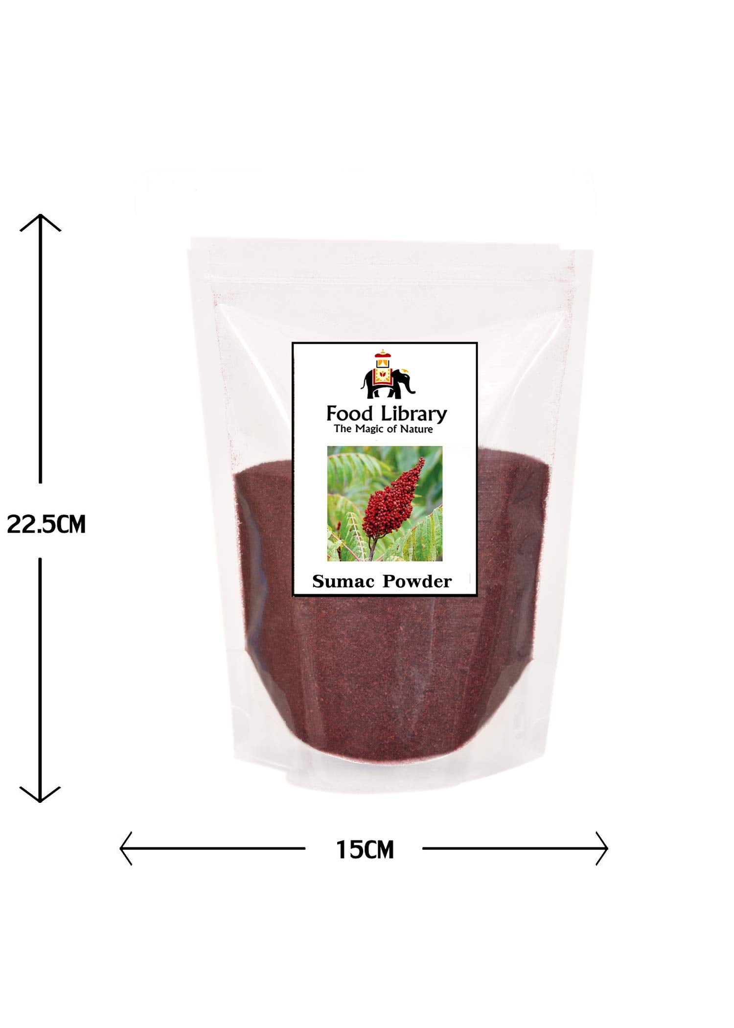 Food Library Sumac Berries Powder, 200g