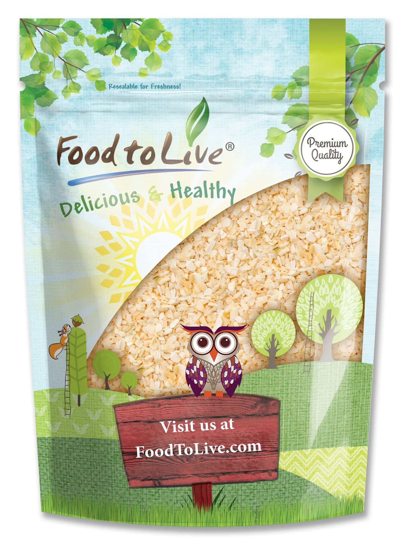 Food to Live Minced STF9 White Onion Dried Onion Vegan, Bulk Spice