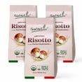 thumbnail image 1 of Food to Live Organic Porcini Mushroom Risotto, 7.6 oz (215 g) – Authentic Italian Rice Dish, Ready-to-Cook Gourmet Mushroom Risotto, Vegan, Non-GMO, Easy Meal (Pack of 3), 1 of 6