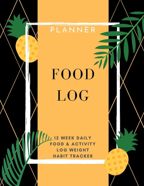 ADIL DAISY Food Log: Planner 12 Week Daily Food & Activity Log Weight, Habit Tracker: Packed with easy to use features (8,5 x 11) Large Size Meal Planner: Planner 12 Week Daily Food & Activity Log Weight, Habit