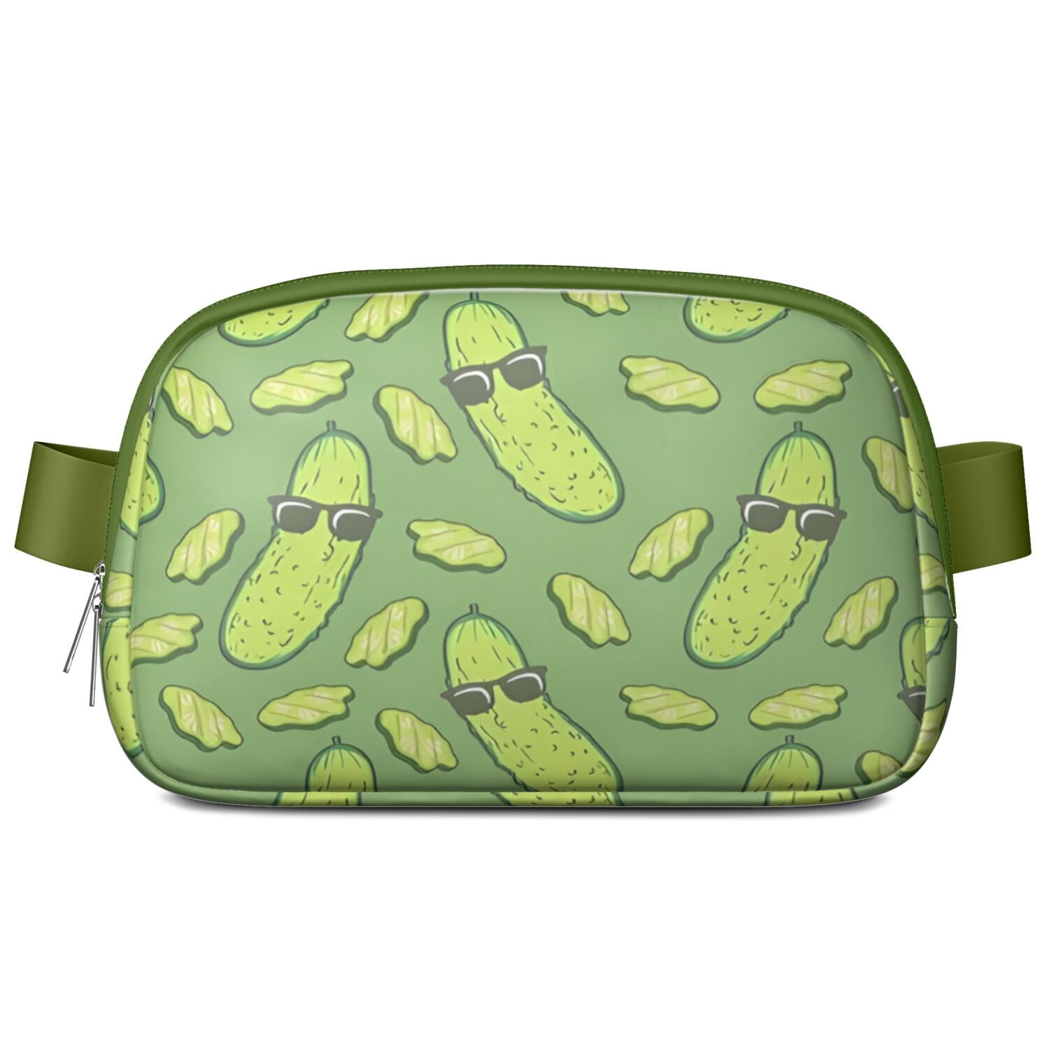 Food Lover Fanny Pack for Women – Cute Waist Bag with Colorful Food Print, Perfect for Foodies, Snack Fans & Fun Casual Outfits
