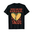thumbnail image 1 of Food Lover Roses Are Red Blah Tacos Funny Valentine's Day T-Shirt, 1 of 5