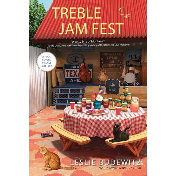 Food Lovers' Village Mystery Treble at the Jam Fest, Book 4, (Paperback)