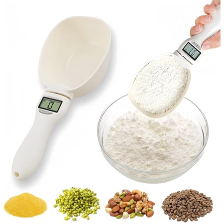 Food Measuring Scoop Scale,2026 new Digital Measuring Spoon, Weighing Spoon Scale 800g / 0.1g High Precision with LCD Screen, Display Electronic Measuring Spoon for Kitchen Gadgets and Daily Meals
