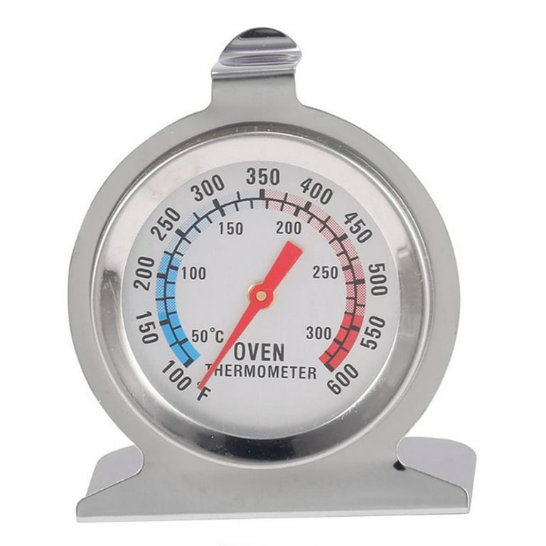 Food Meat Grill Stand Up Dial Oven Thermometer Stainless Steel