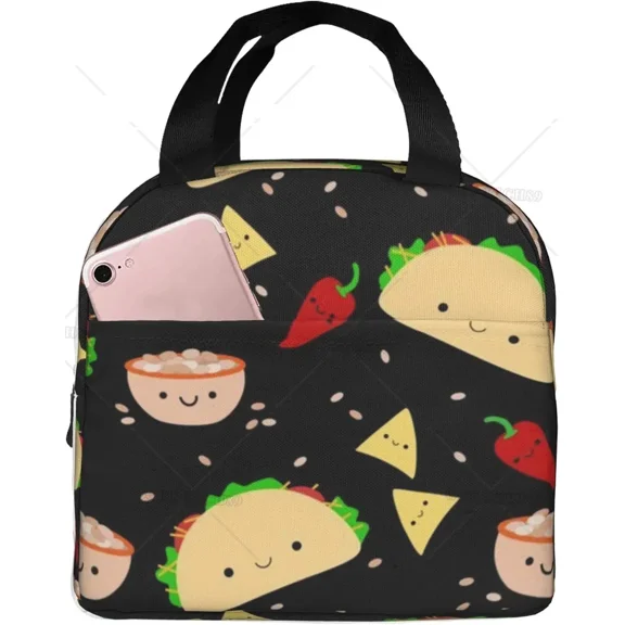 Food Men Women Insulated Lunch Bags Food Keep Warm or Cold Tote Reusable Lunch Box for Office Travel Potlucks Home Kitchen