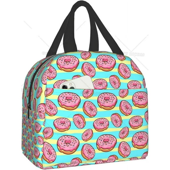 Food Men Women Insulated Lunch Bags Food Keep Warm or Cold Tote Reusable Lunch Box for Office Travel Potlucks Home Kitchen