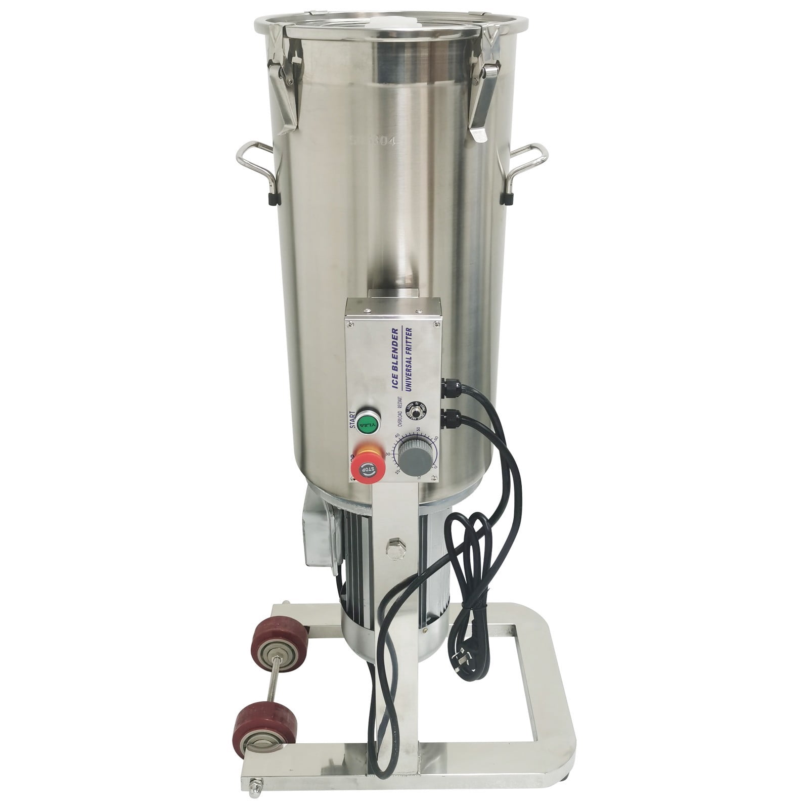 Food Multifunctional Blender Pulping Machine Meat Fruit Vegetable Processor 45L 220V