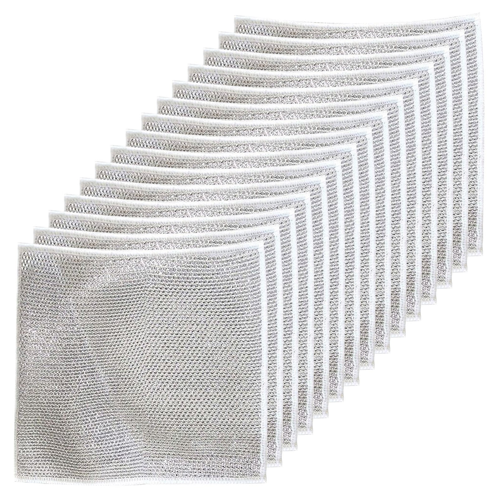 Food Network Dish Towels Multipurpose Wire Dishwashing Rags For Wet And
