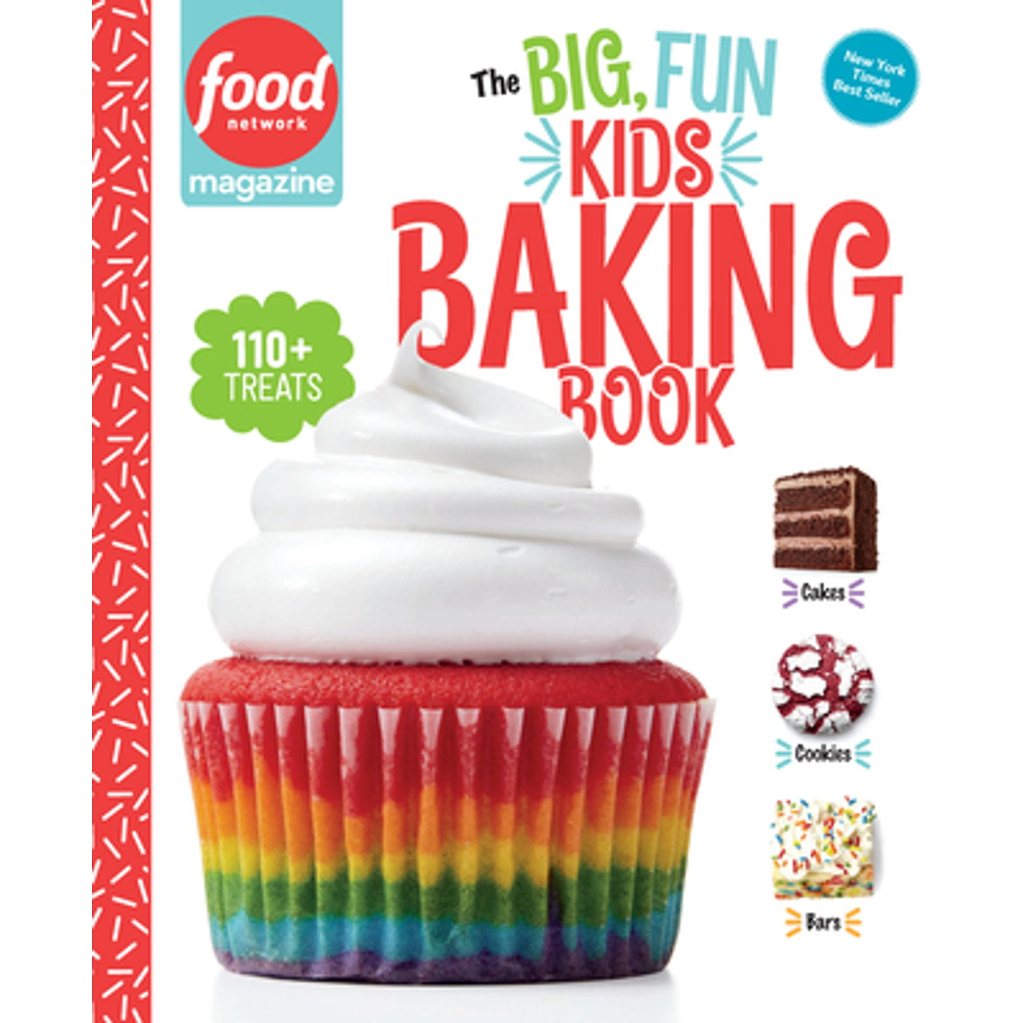Pre-Owned Food Network Magazine the Big, Fun Kids Baking Book: 110+ Recipes for Young Bakers (Hardcover 9781950785308) by Food Network Magazine (Editor), Maile Carpenter