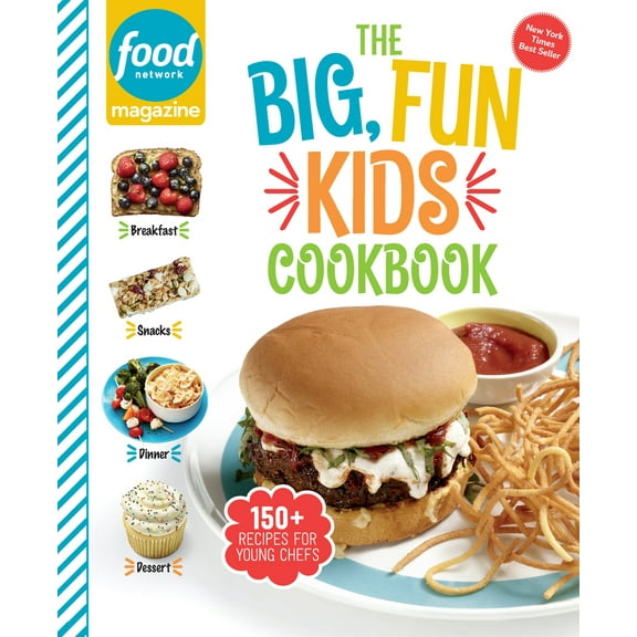 Pre-Owned Food Network Magazine the Big, Fun Kids Cookbook: 150+ Recipes for Young Chefs (Hardcover) 1950785041 9781950785049