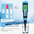 thumbnail image 1 of Food PH Meter 0.00-14.00PH High Accuracy Temp PH Tester Sensor Acidity Analyzer for Mea mj2344, 1 of 8