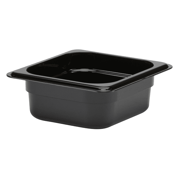 Food Pan 1/6 X 2" Camwear Black